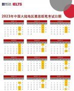 2023年各大留學考試日歷！雅思/托福/AP/A-Level……