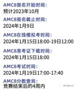 2024年AMC8什么時候報名？報名時間及上海AMC8培訓(xùn)班介紹！