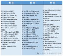 alevel科目匯總，alevel課程暑期培訓(xùn)班~