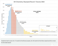 UKCHO化學競賽多少分獲獎，獲獎分數(shù)線是多少？